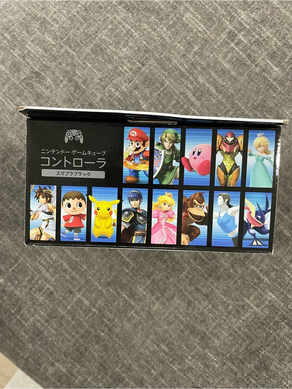 Nintendo Black Wired GameCube Controller - Super Smash Bros. Edition